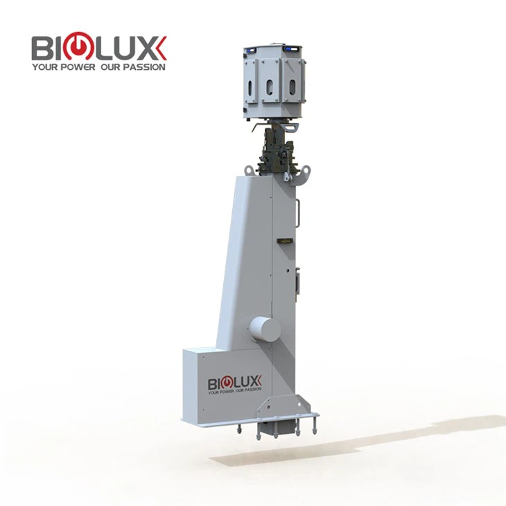 Hot Dip Galvanized 6.6m Telescopic Mast With Manual Winch For Surveillance Purposes suppliers