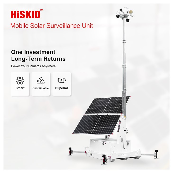 Solární mobilní sledovací věž AI HiSKID-II